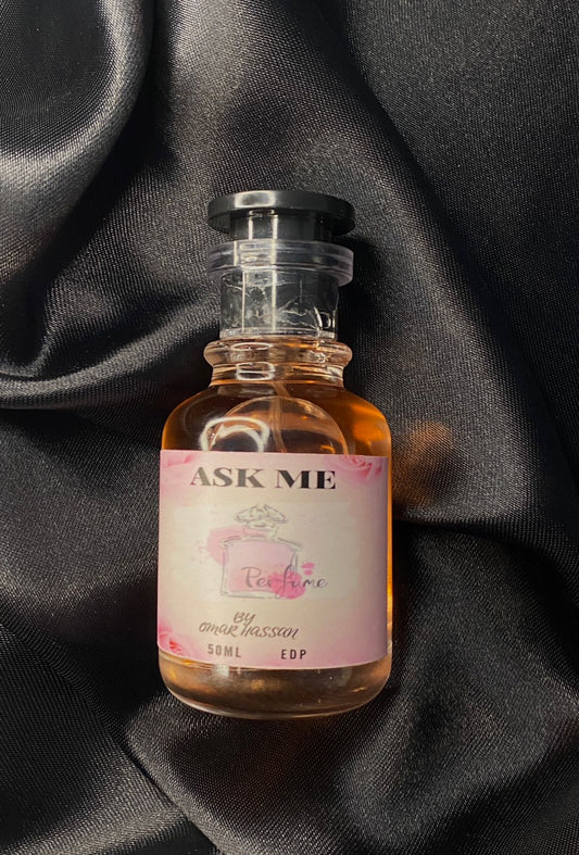 Ask Me – آسک می  "A Whisper of Elegance. A Question in Every Scent."